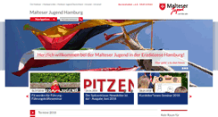 Desktop Screenshot of malteserjugend-hamburg.de
