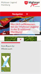 Mobile Screenshot of malteserjugend-hamburg.de